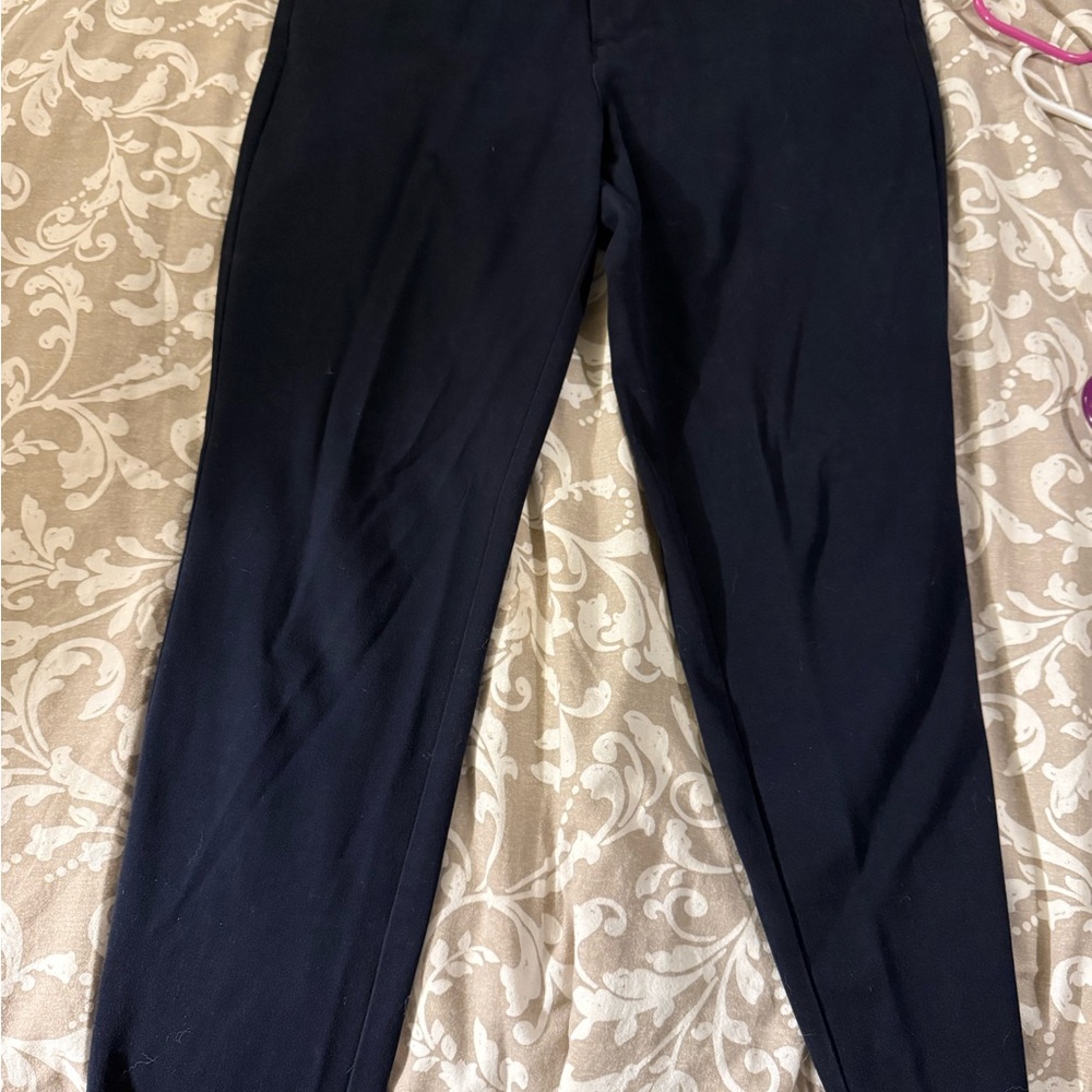 Navy Slim Fit Dress Pants